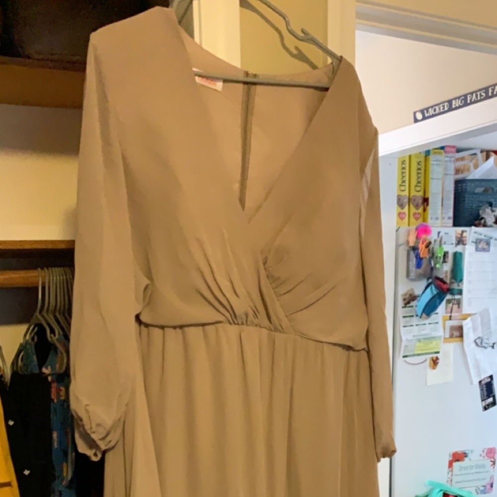 NWT JJ HOUSE taupe size 20w
